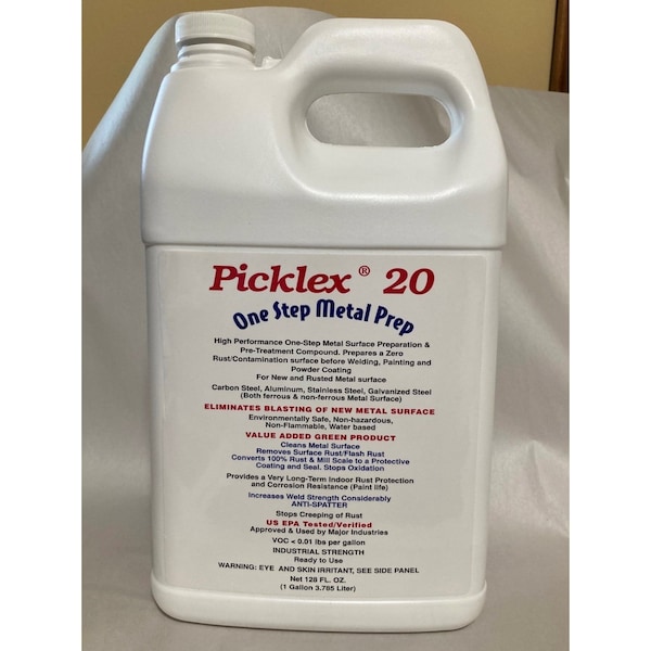 Picklex® 20 One Step Metal Prep. Metal Surface Preparation for Long
